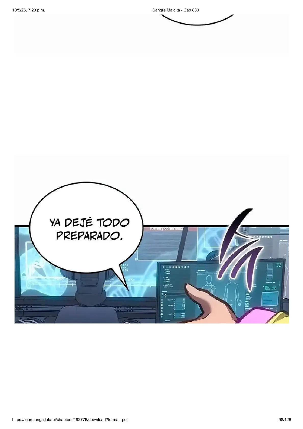 Read Sangre Maldita ES Manga Online