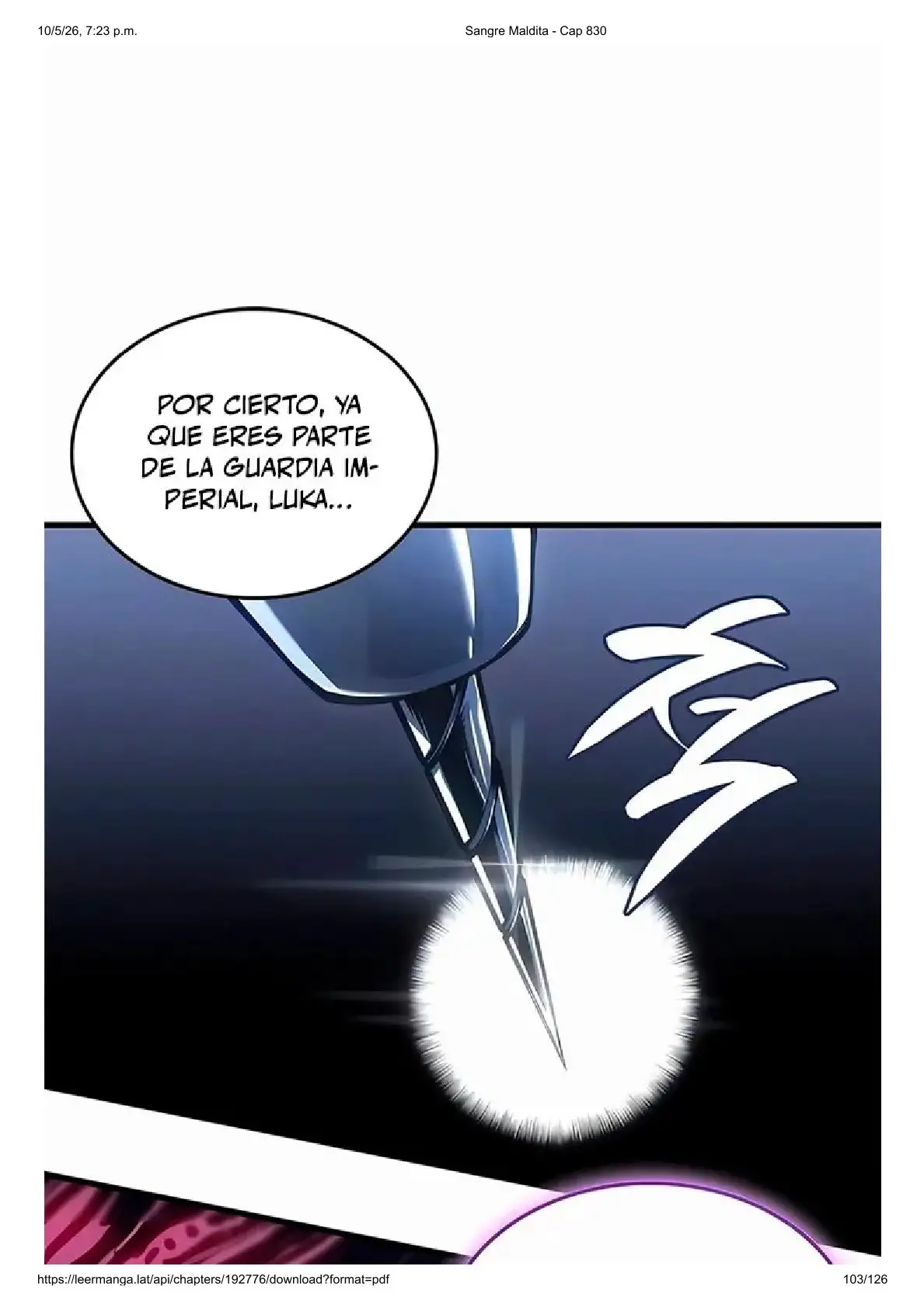 Read Sangre Maldita ES Manga Online