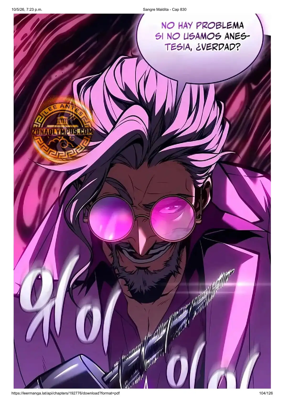 Read Sangre Maldita ES Manga Online