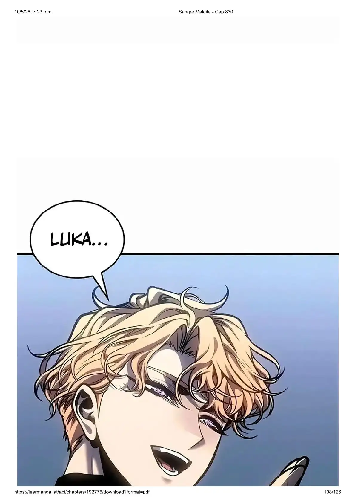 Read Sangre Maldita ES Manga Online