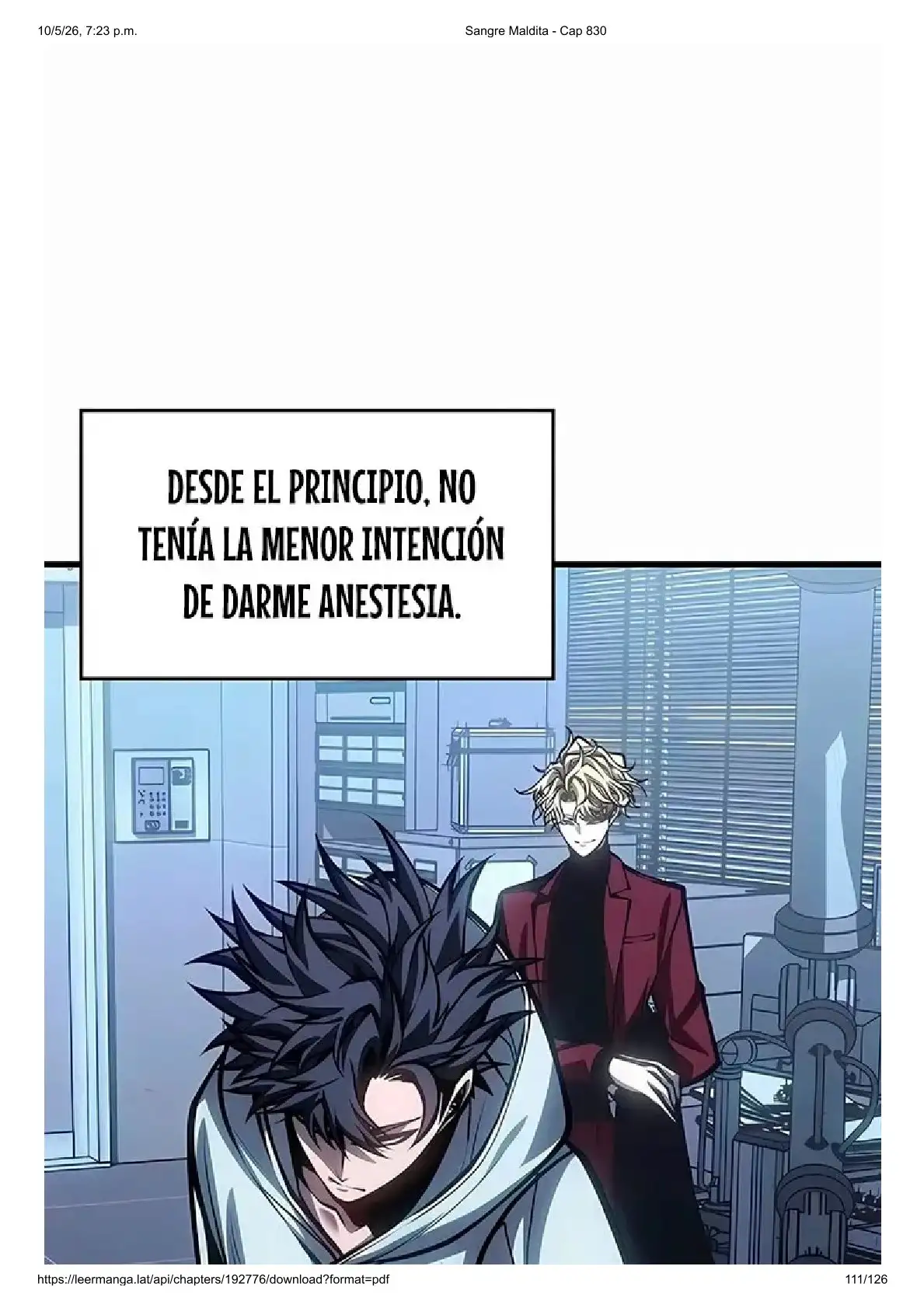 Read Sangre Maldita ES Manga Online