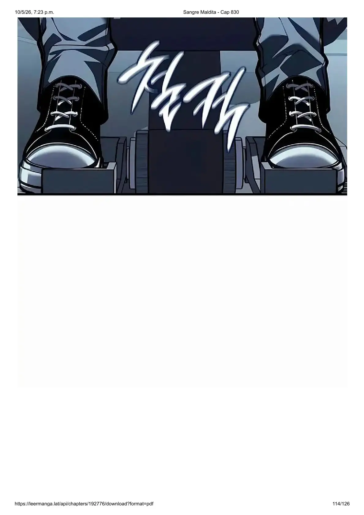 Read Sangre Maldita ES Manga Online