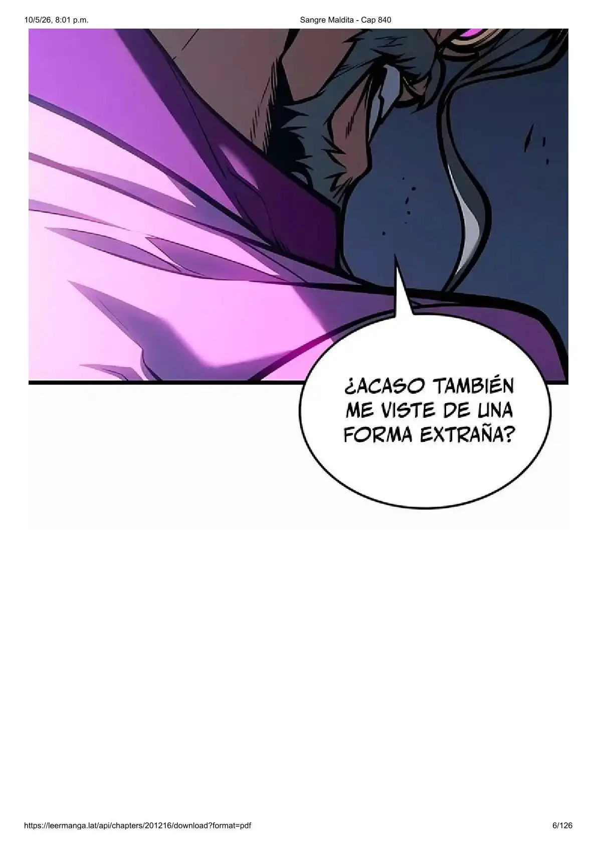Read Sangre Maldita ES Manga Online