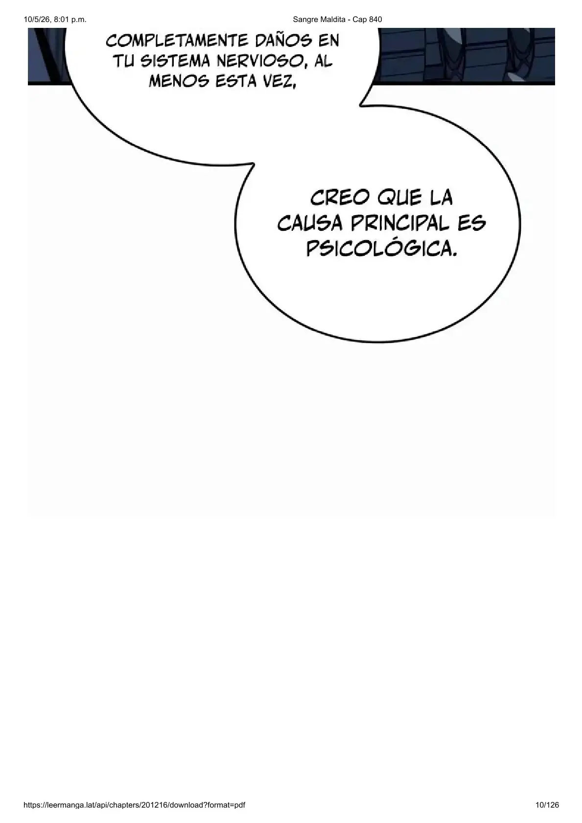 Read Sangre Maldita ES Manga Online