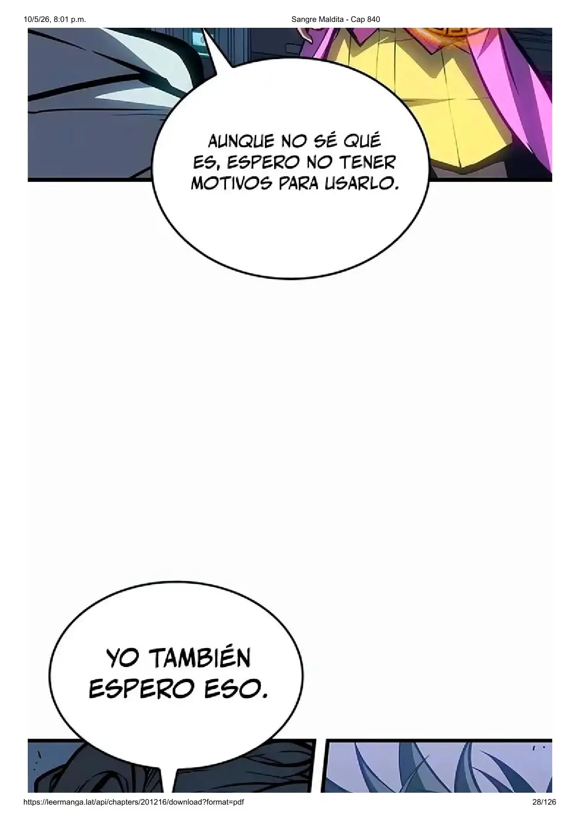 Read Sangre Maldita ES Manga Online