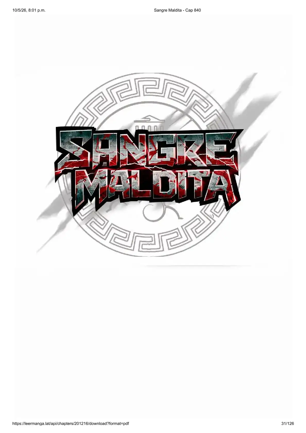 Read Sangre Maldita ES Manga Online