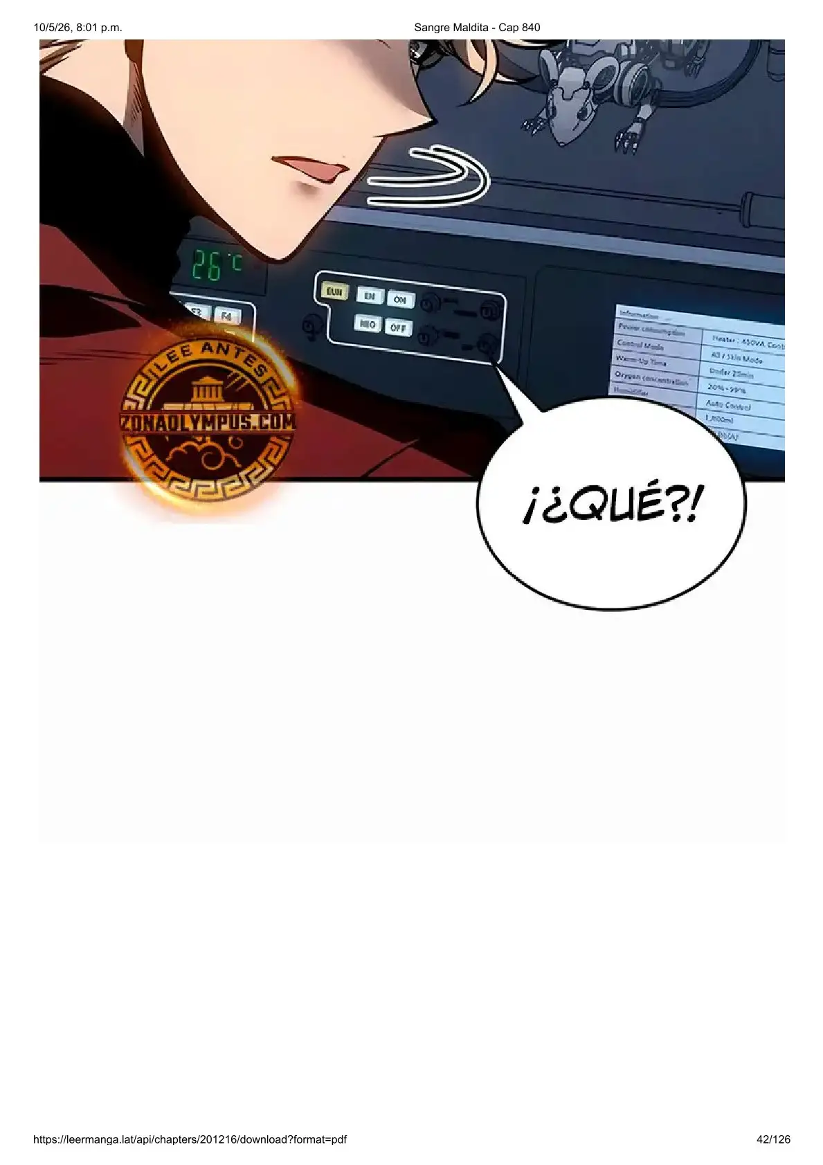 Read Sangre Maldita ES Manga Online