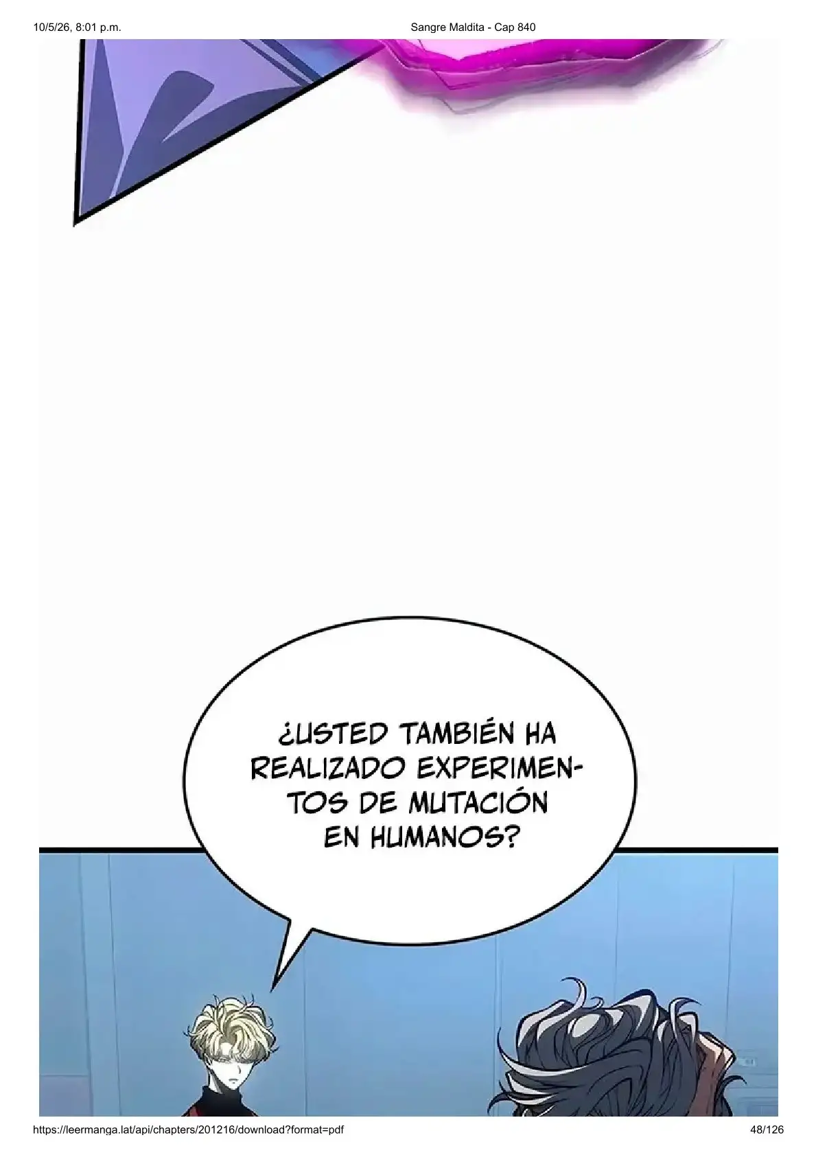 Read Sangre Maldita ES Manga Online