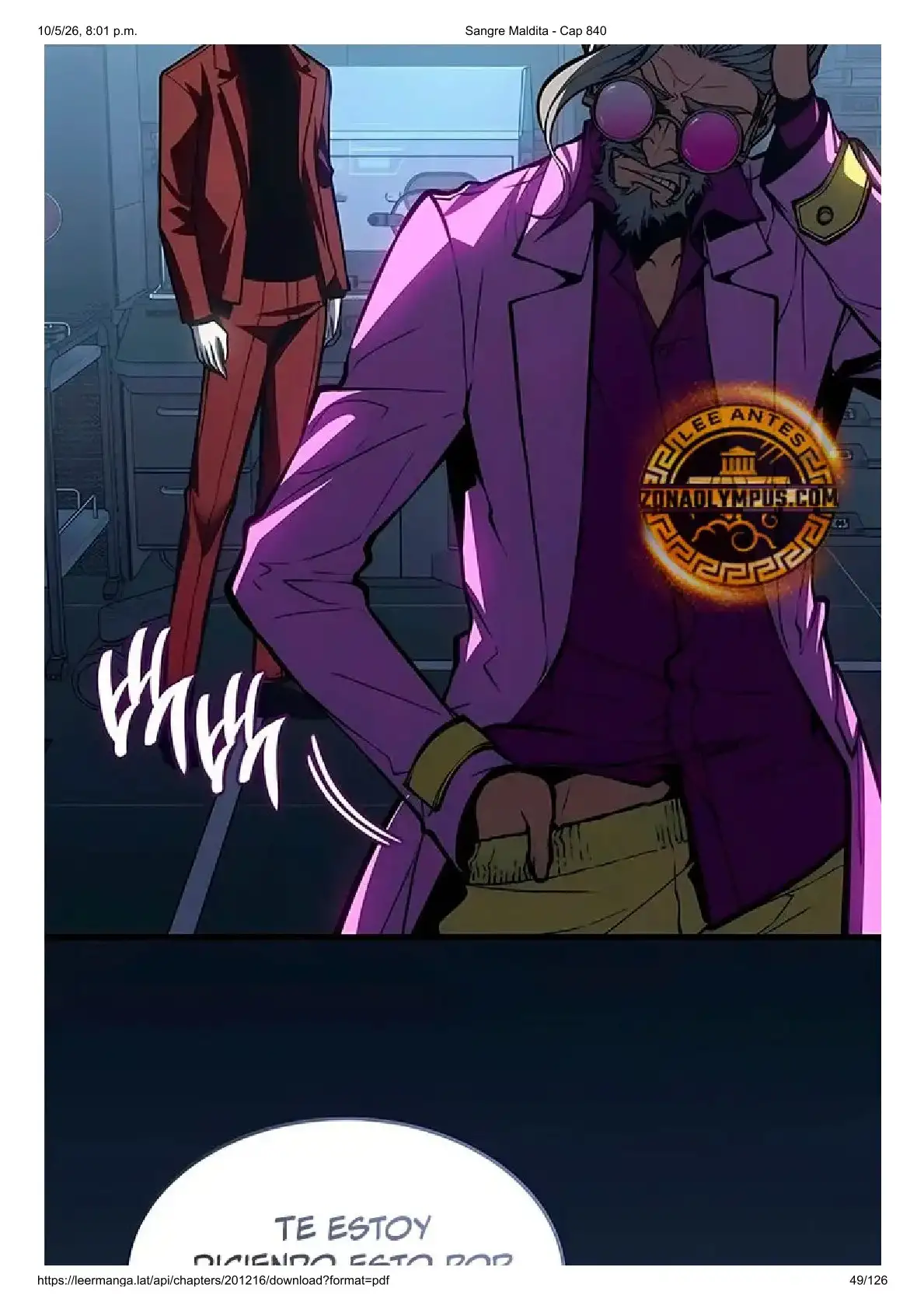 Read Sangre Maldita ES Manga Online