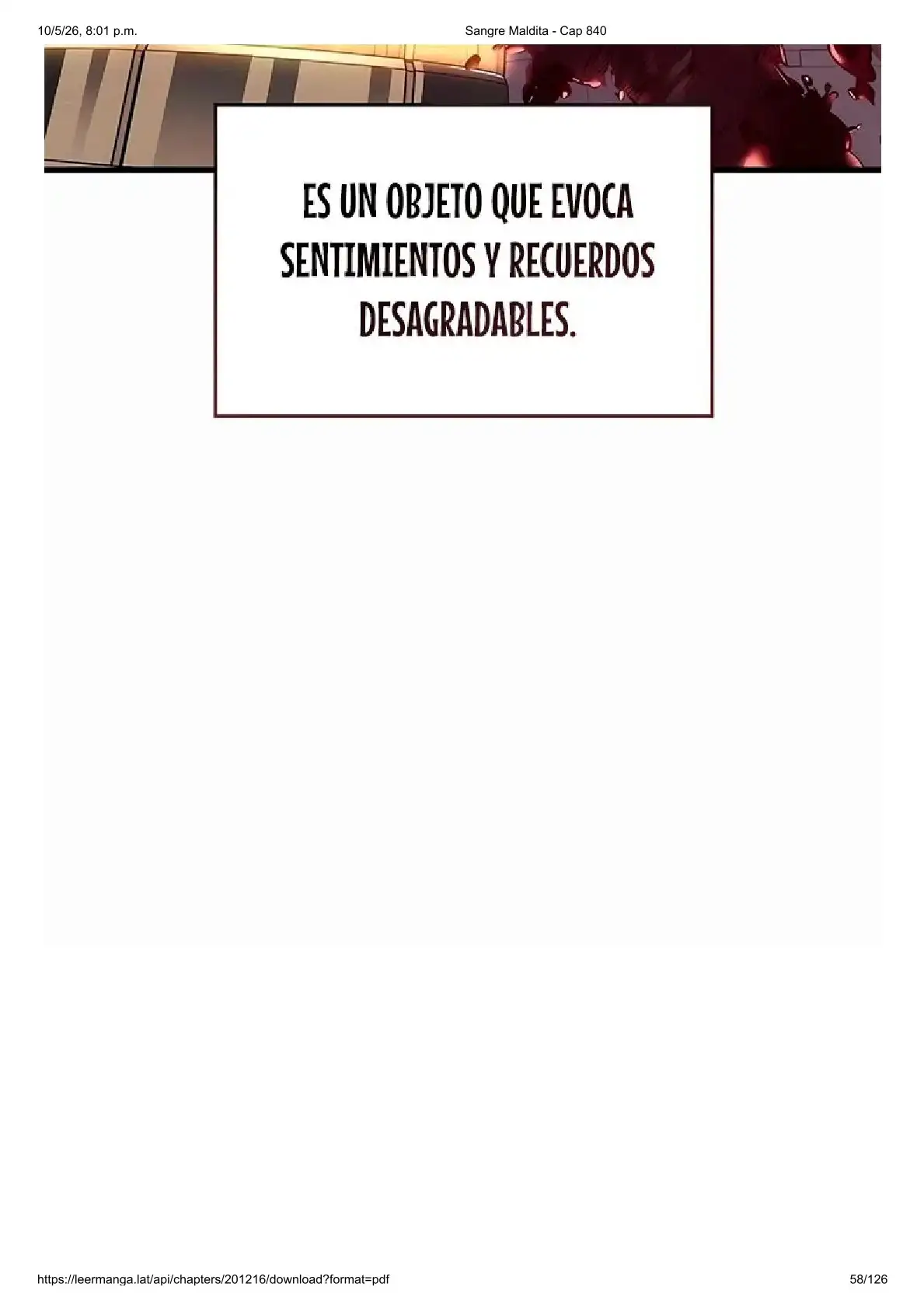 Read Sangre Maldita ES Manga Online