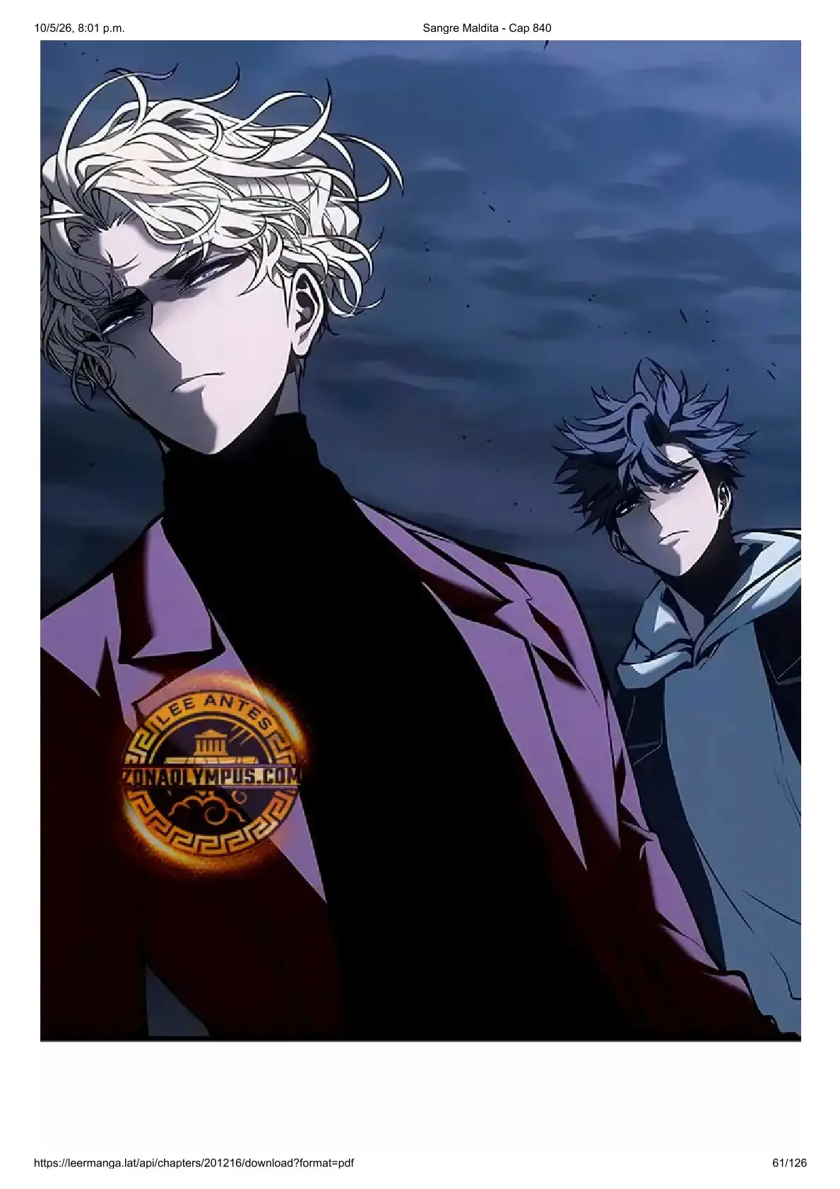 Read Sangre Maldita ES Manga Online