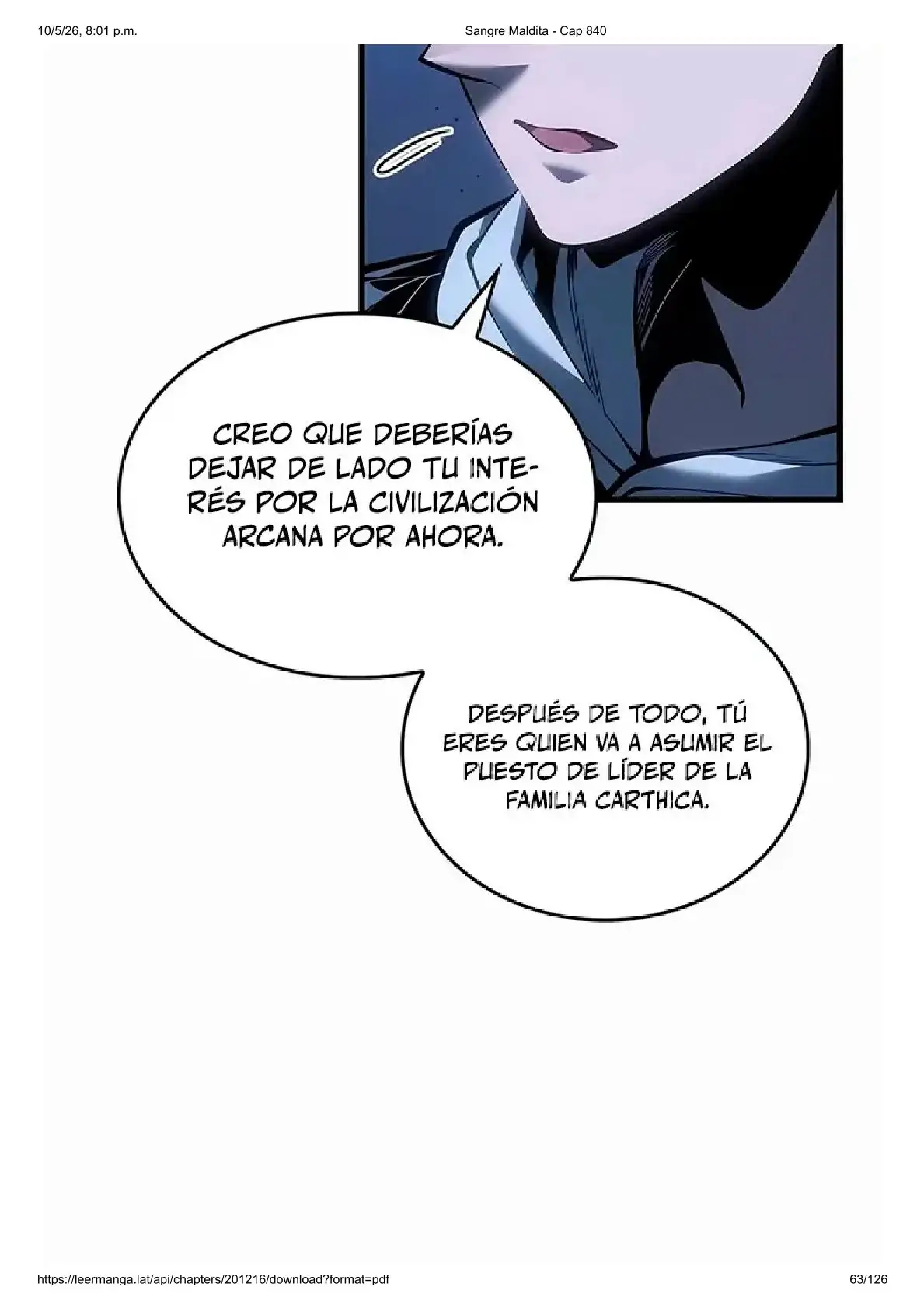 Read Sangre Maldita ES Manga Online