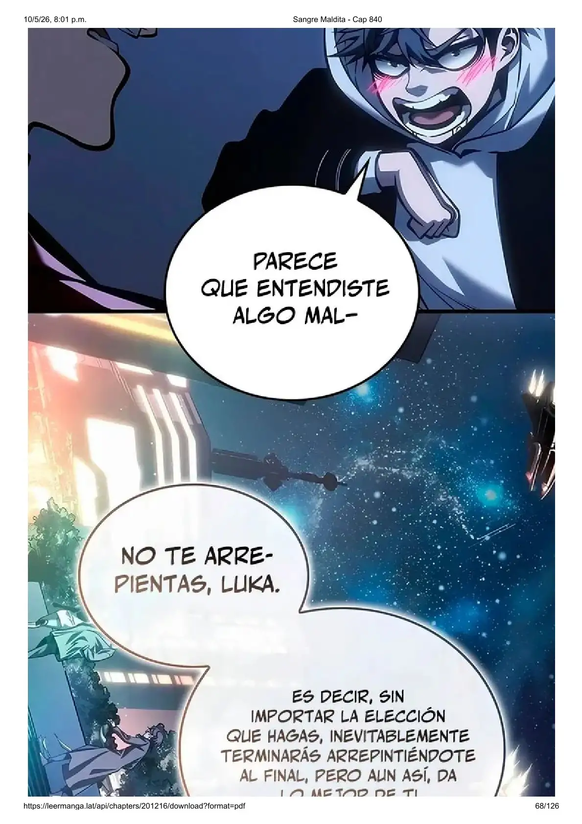 Read Sangre Maldita ES Manga Online