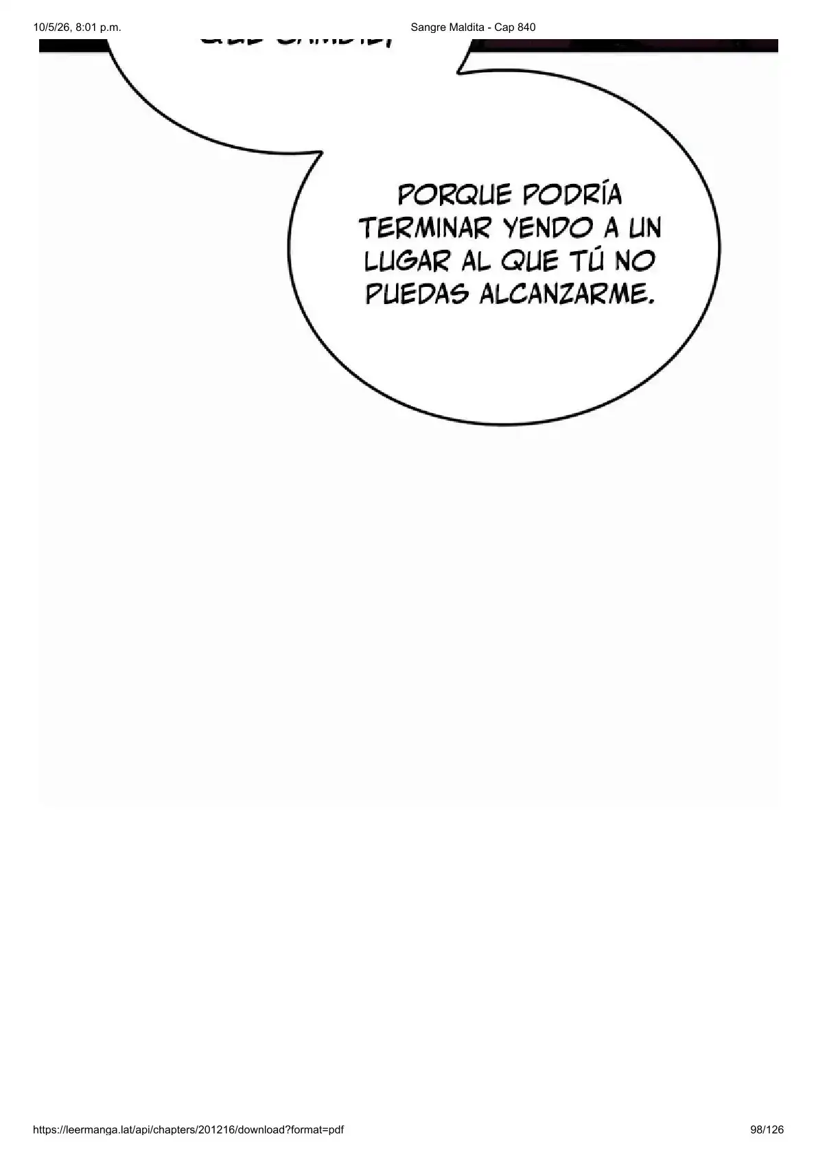 Read Sangre Maldita ES Manga Online