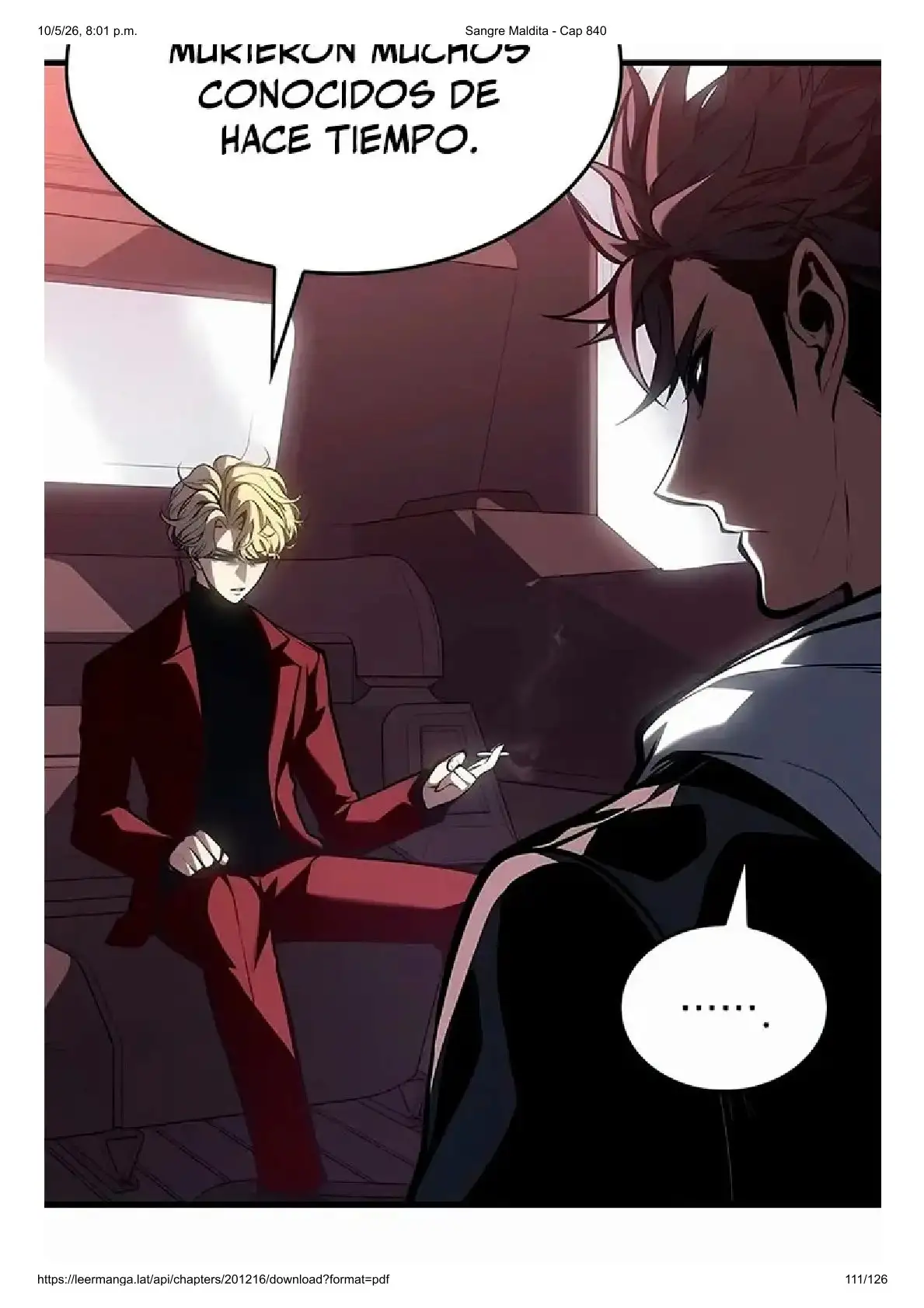 Read Sangre Maldita ES Manga Online