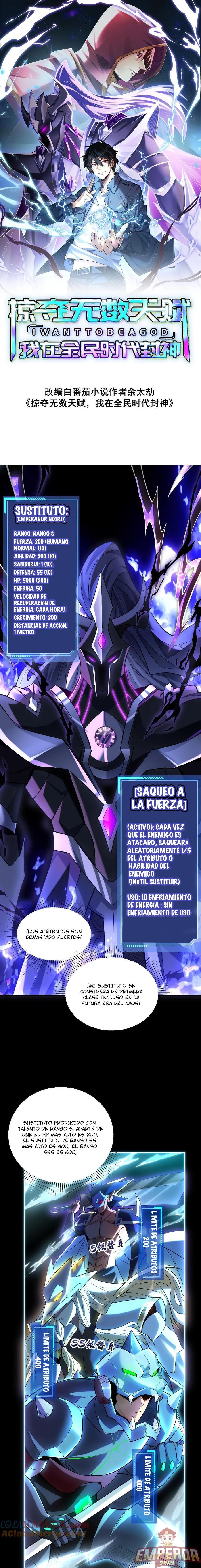 Read Saqueando innumerables talentos me convertí en dios ES Manga Online
