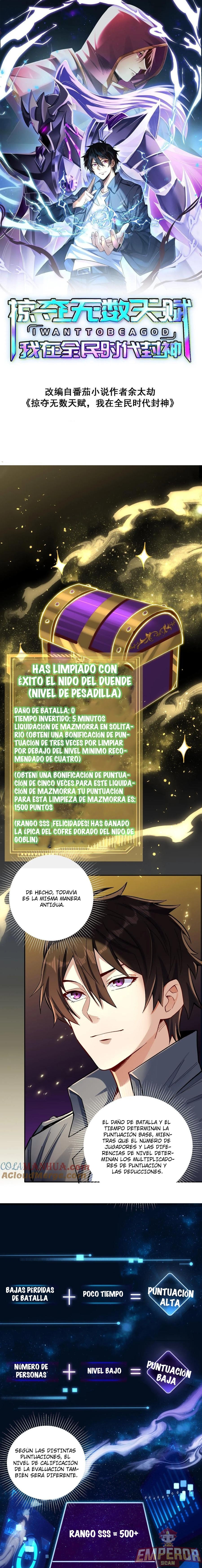 Read Saqueando innumerables talentos me convertí en dios ES Manga Online