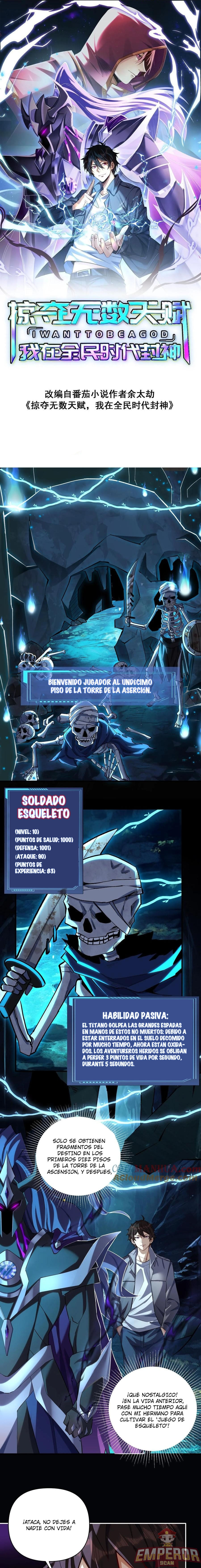 Read Saqueando innumerables talentos me convertí en dios ES Manga Online