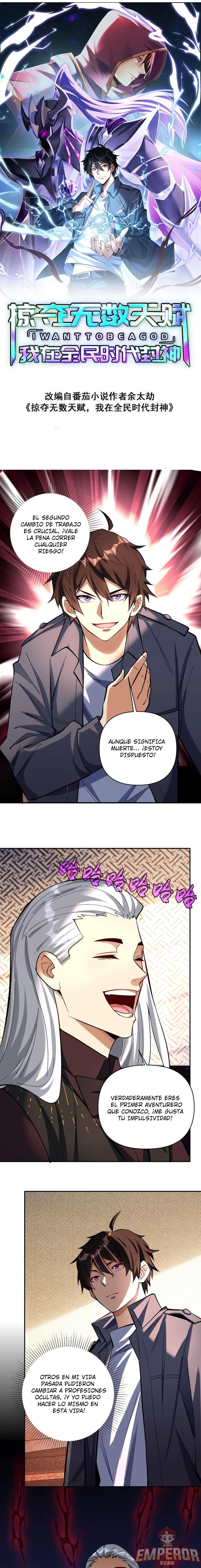 Read Saqueando innumerables talentos me convertí en dios ES Manga Online