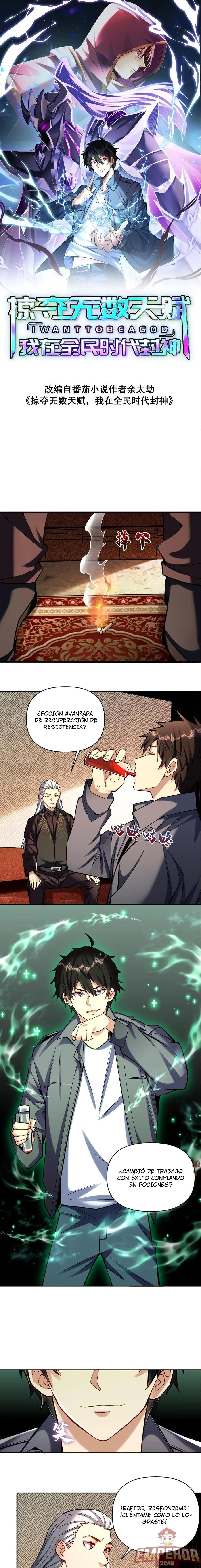 Read Saqueando innumerables talentos me convertí en dios ES Manga Online