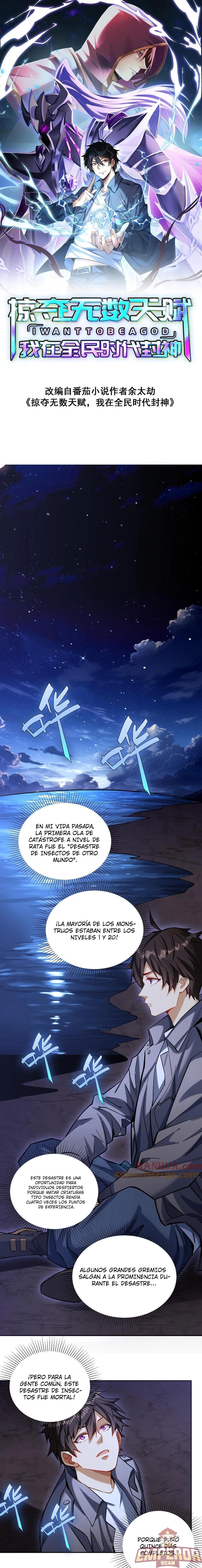 Read Saqueando innumerables talentos me convertí en dios ES Manga Online