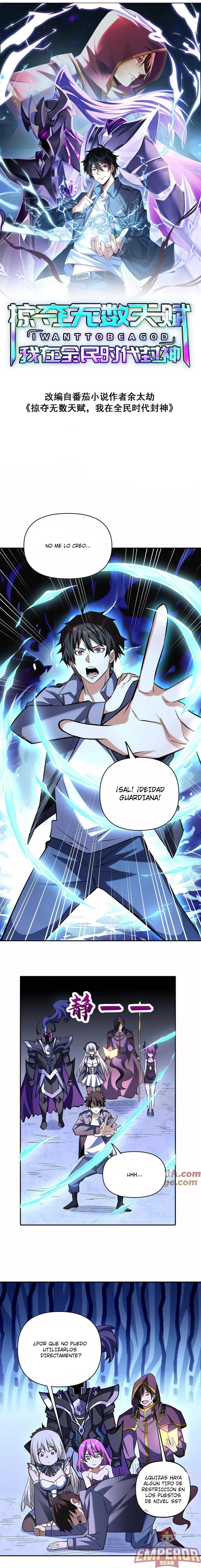 Read Saqueando innumerables talentos me convertí en dios ES Manga Online