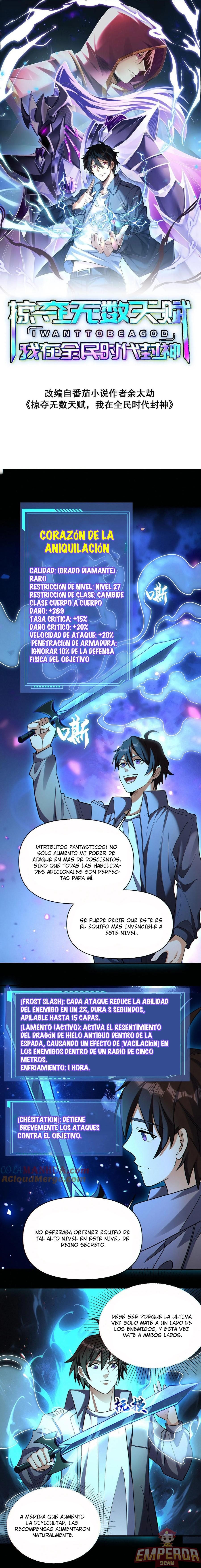 Read Saqueando innumerables talentos me convertí en dios ES Manga Online