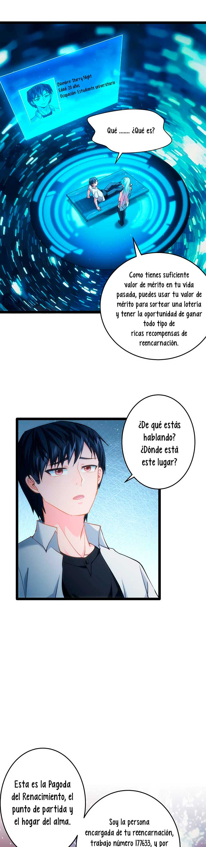 Read Sistema Divino del Jugador Inmortal ES Manga Online