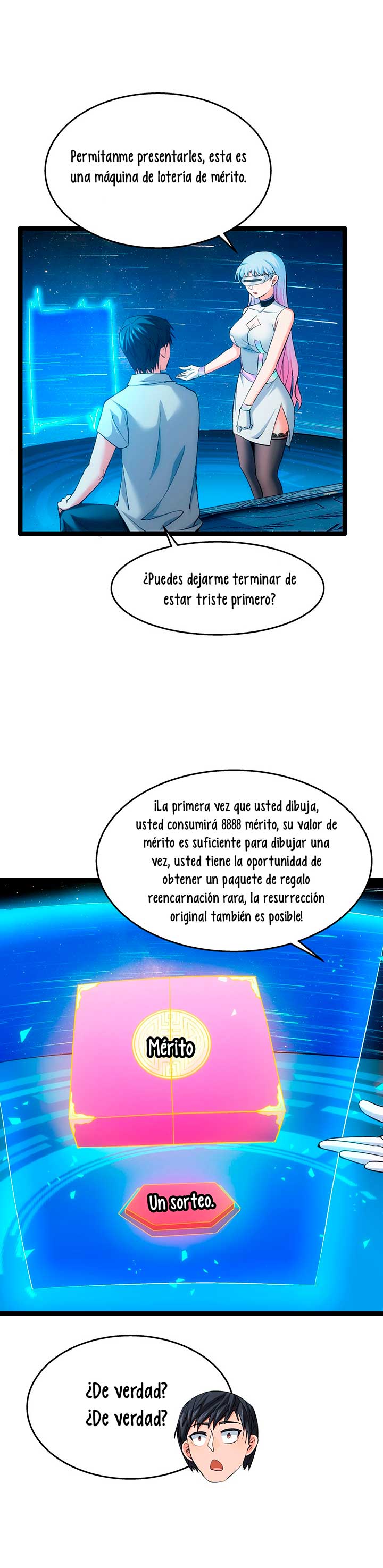 Read Sistema Divino del Jugador Inmortal ES Manga Online