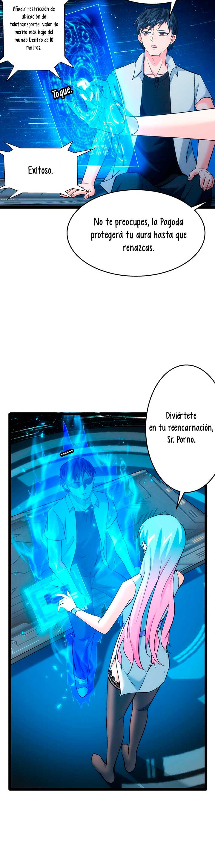 Read Sistema Divino del Jugador Inmortal ES Manga Online