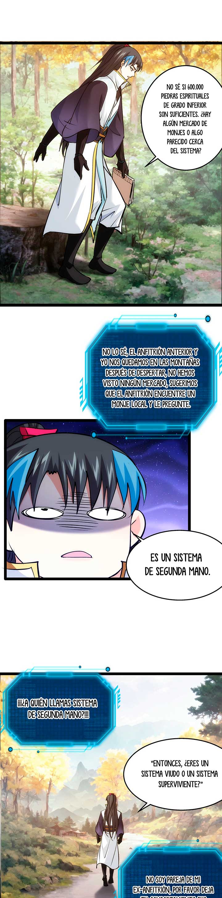 Read Sistema Divino del Jugador Inmortal ES Manga Online
