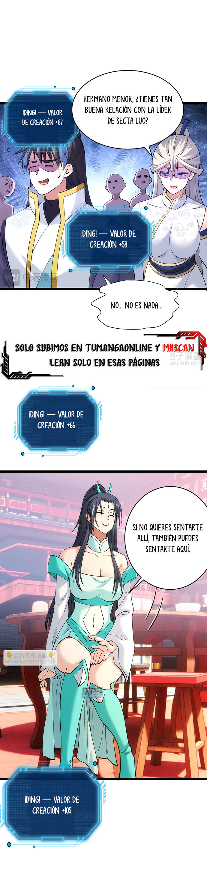 Read Sistema Divino del Jugador Inmortal ES Manga Online