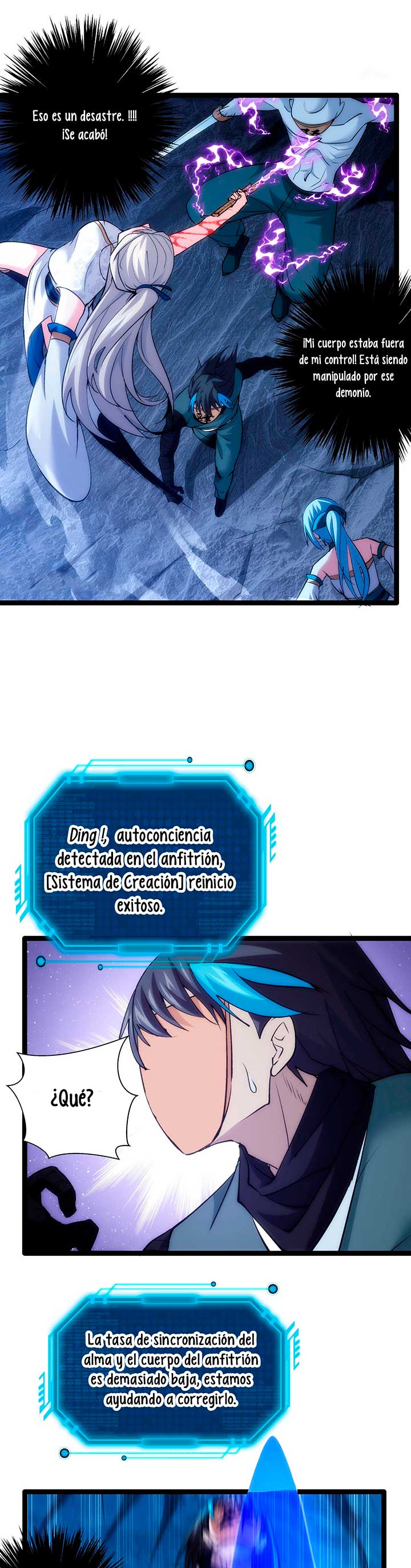 Read Sistema Divino del Jugador Inmortal ES Manga Online