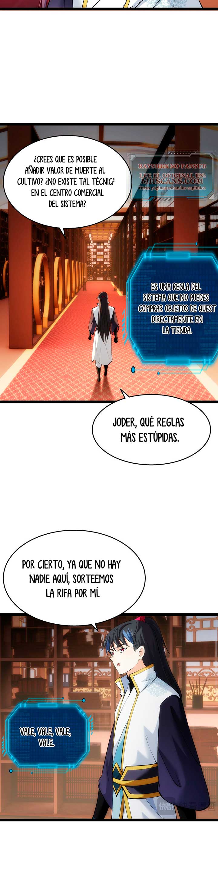 Read Sistema Divino del Jugador Inmortal ES Manga Online