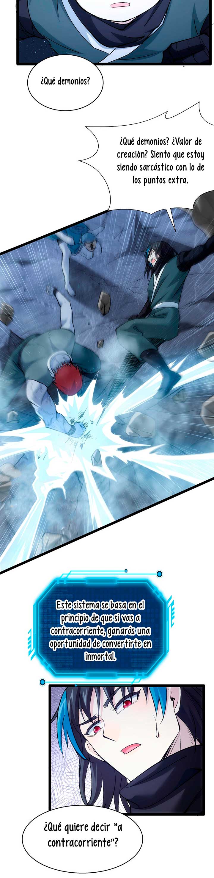 Read Sistema Divino del Jugador Inmortal ES Manga Online