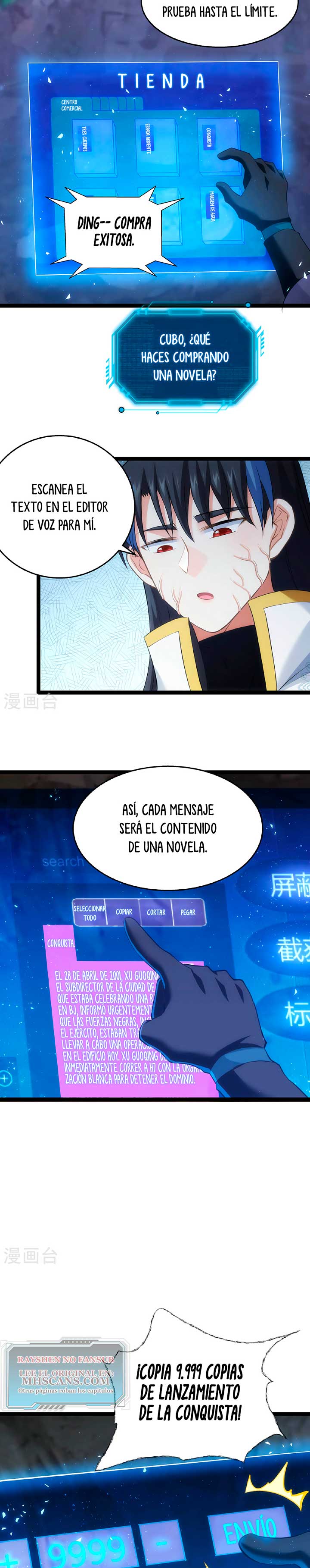 Read Sistema Divino del Jugador Inmortal ES Manga Online