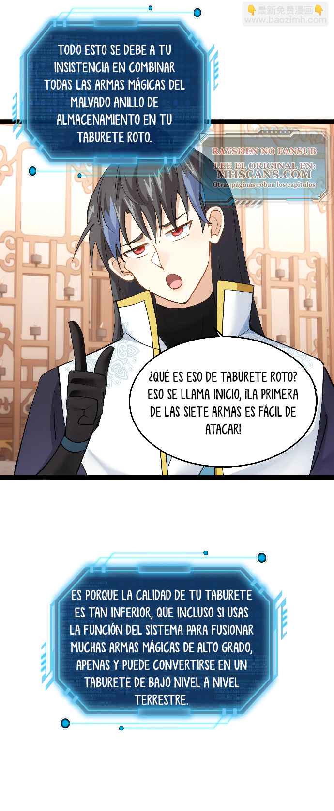 Read Sistema Divino del Jugador Inmortal ES Manga Online