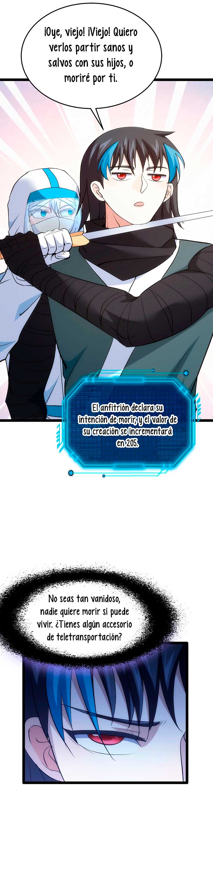 Read Sistema Divino del Jugador Inmortal ES Manga Online