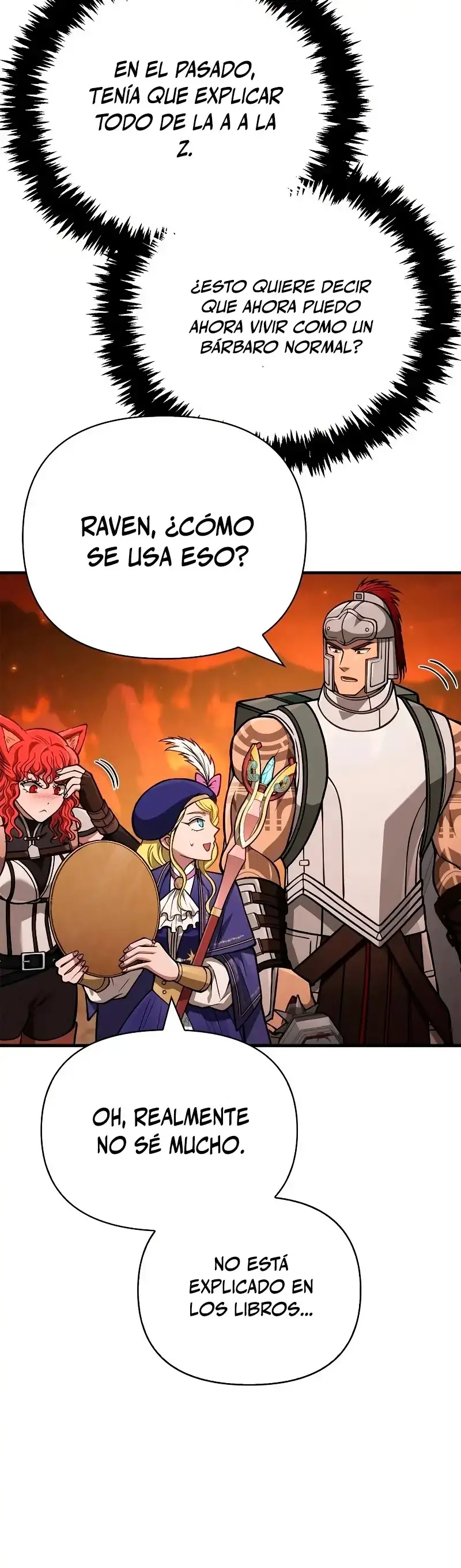 Read Sobreviviendo al Juego Siendo un Barbaro ES Manga Online