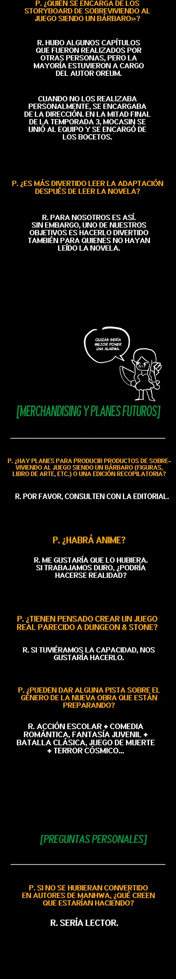 Read Sobreviviendo al Juego Siendo un Barbaro ES Manga Online
