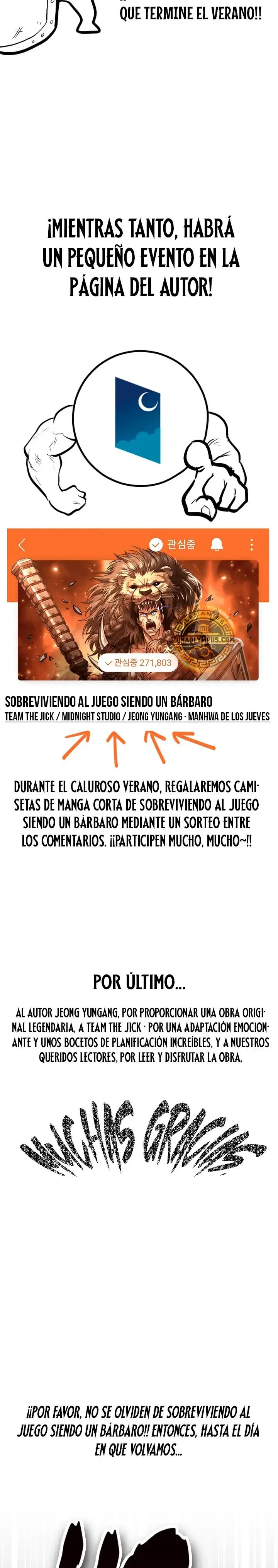 Read Sobreviviendo al Juego Siendo un Barbaro ES Manga Online