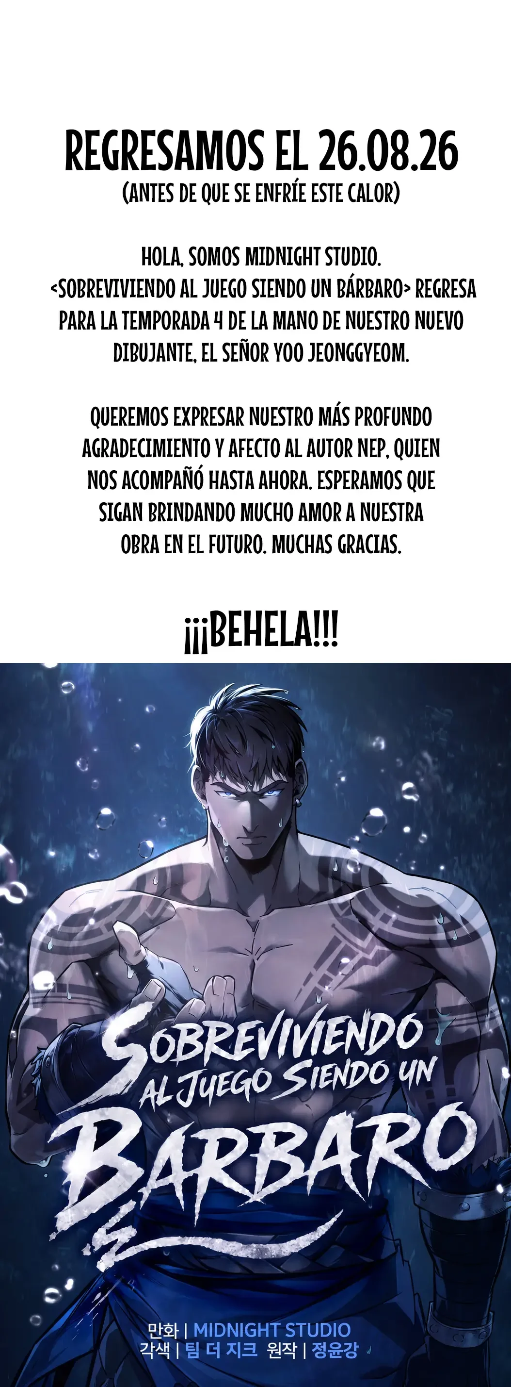 Read Sobreviviendo al Juego Siendo un Barbaro ES Manga Online