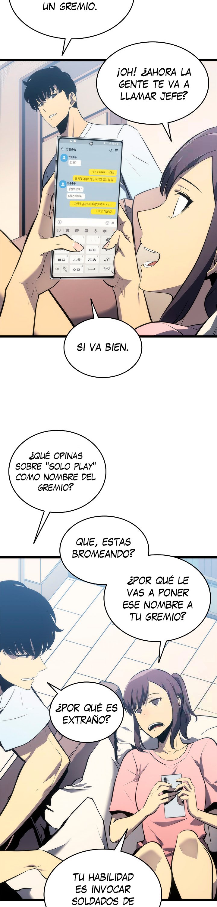 Read Solo Leveling ES Manga Online