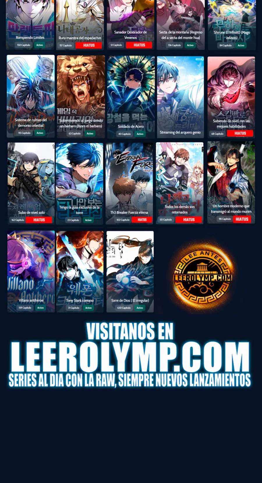 Read Solo Leveling Ragnarok ES Manga Online
