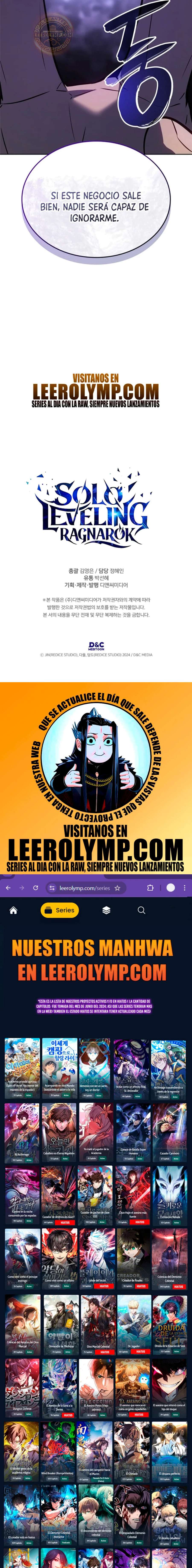 Read Solo Leveling Ragnarok ES Manga Online