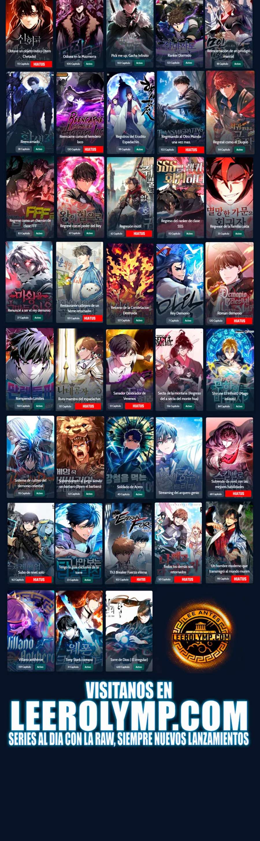 Read Solo Leveling Ragnarok ES Manga Online