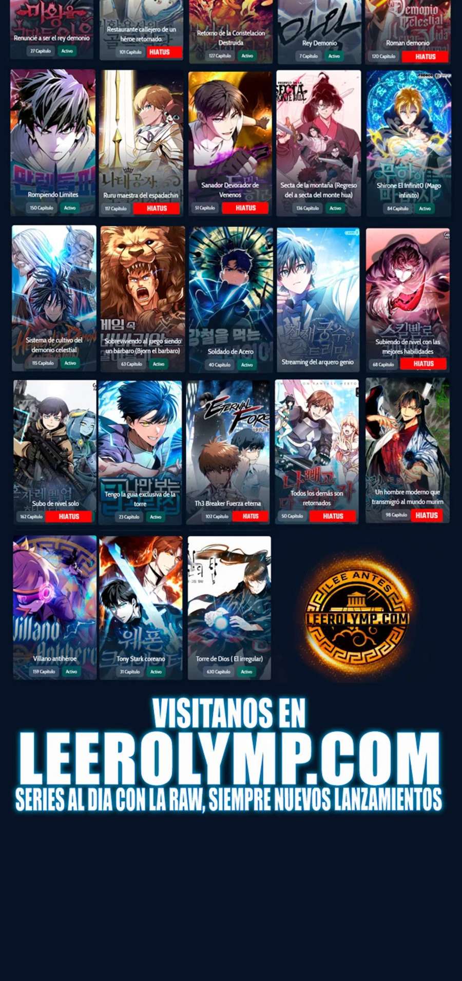 Read Solo Leveling Ragnarok ES Manga Online