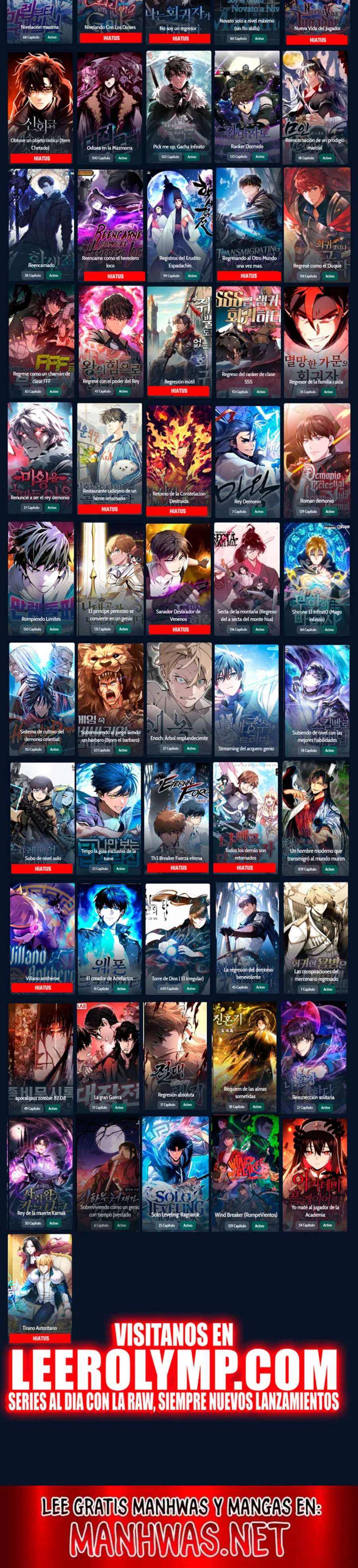 Read Solo Leveling Ragnarok ES Manga Online