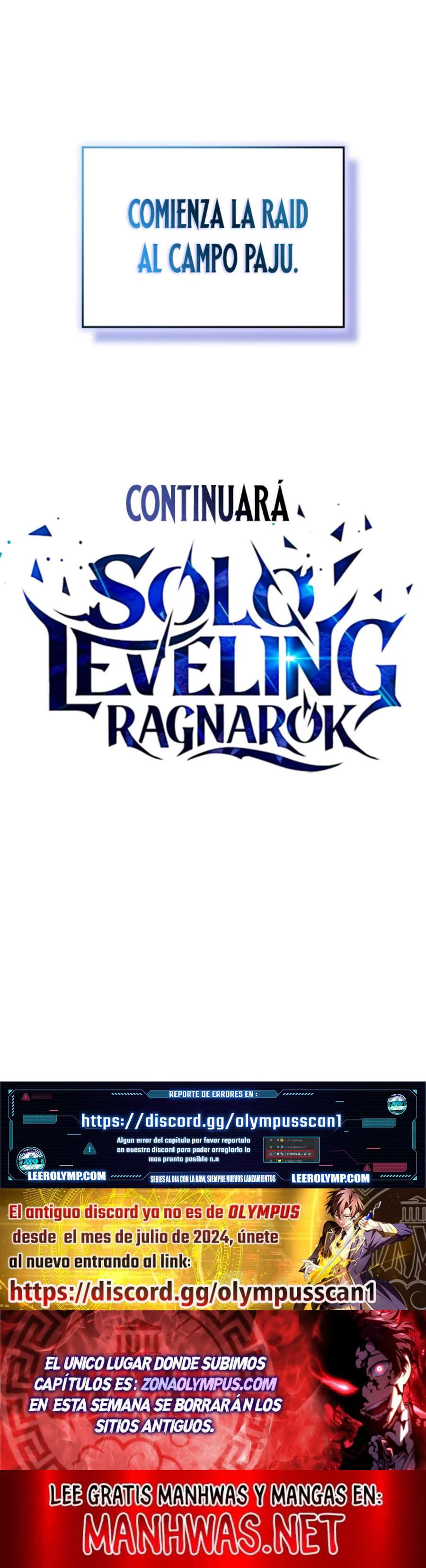 Read Solo Leveling Ragnarok ES Manga Online