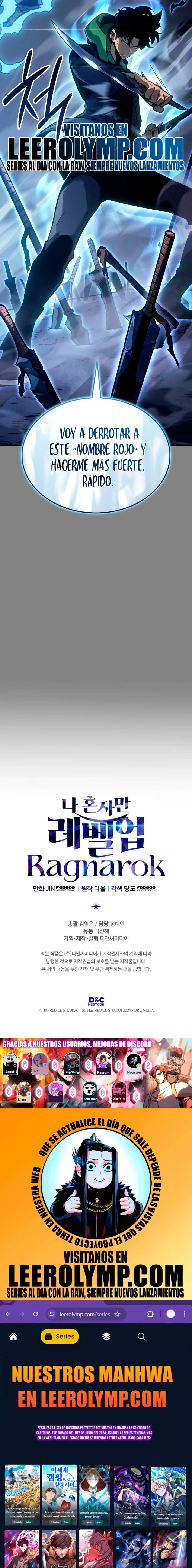 Read Solo Leveling Ragnarok ES Manga Online